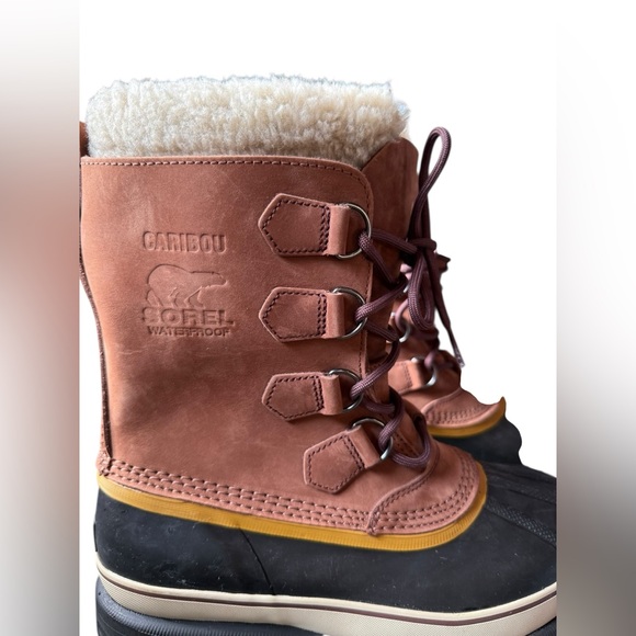 Sorel Women’s Caribou Boots Waterproof Size 9.5 Insulated Outdoors Winter - Picture 3 of 9